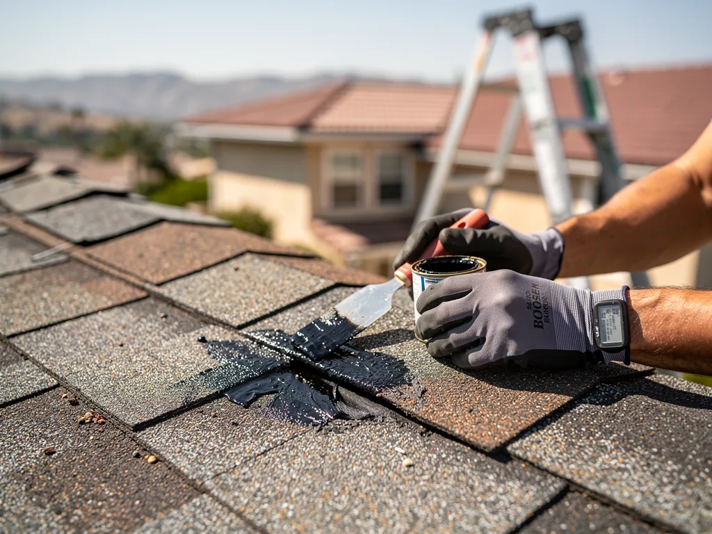 DIY vs when to call a pro for a typical Diamond Bar roof issue