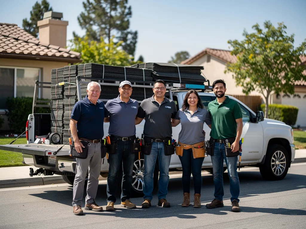 Diamond Bar Roofing Group team